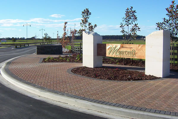 Commercial Paving - 'Moorcroft' Subdivision paving, Kaiapoi. Commercial Paving - 'Moorcroft' Subdivision paving, Kaiapoi.