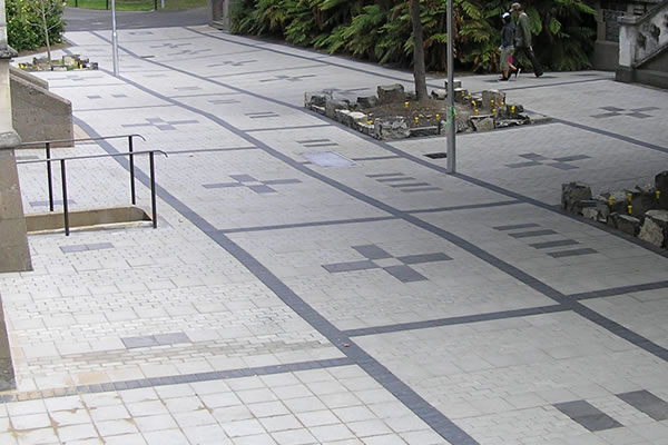Commercial Paving - University of Otago, Dunedin. Commercial Paving - University of Otago, Dunedin.