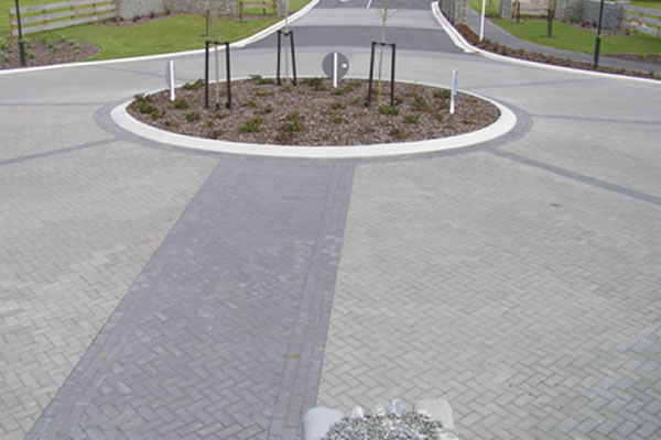 Commercial Paving - 'Grange' Subdivision paving, Lincoln. Commercial Paving - 'Grange' Subdivision paving, Lincoln.
