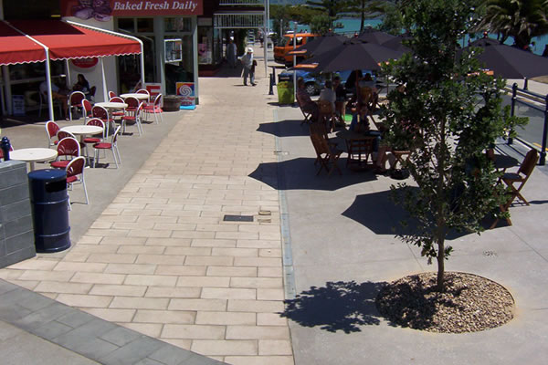Commercial Paving - Akaroa Waterfront Redevelopment. Commercial Paving - Akaroa Waterfront Redevelopment.