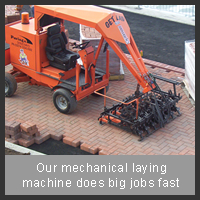 Paving & Driveways have the resources to get your job done on time and on budget
